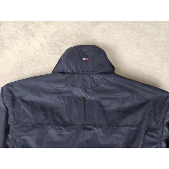 Tommy Hilfiger Men's Jacket Water & Wind Resistant Size Small Navy Full Zip - Picture 9 of 14